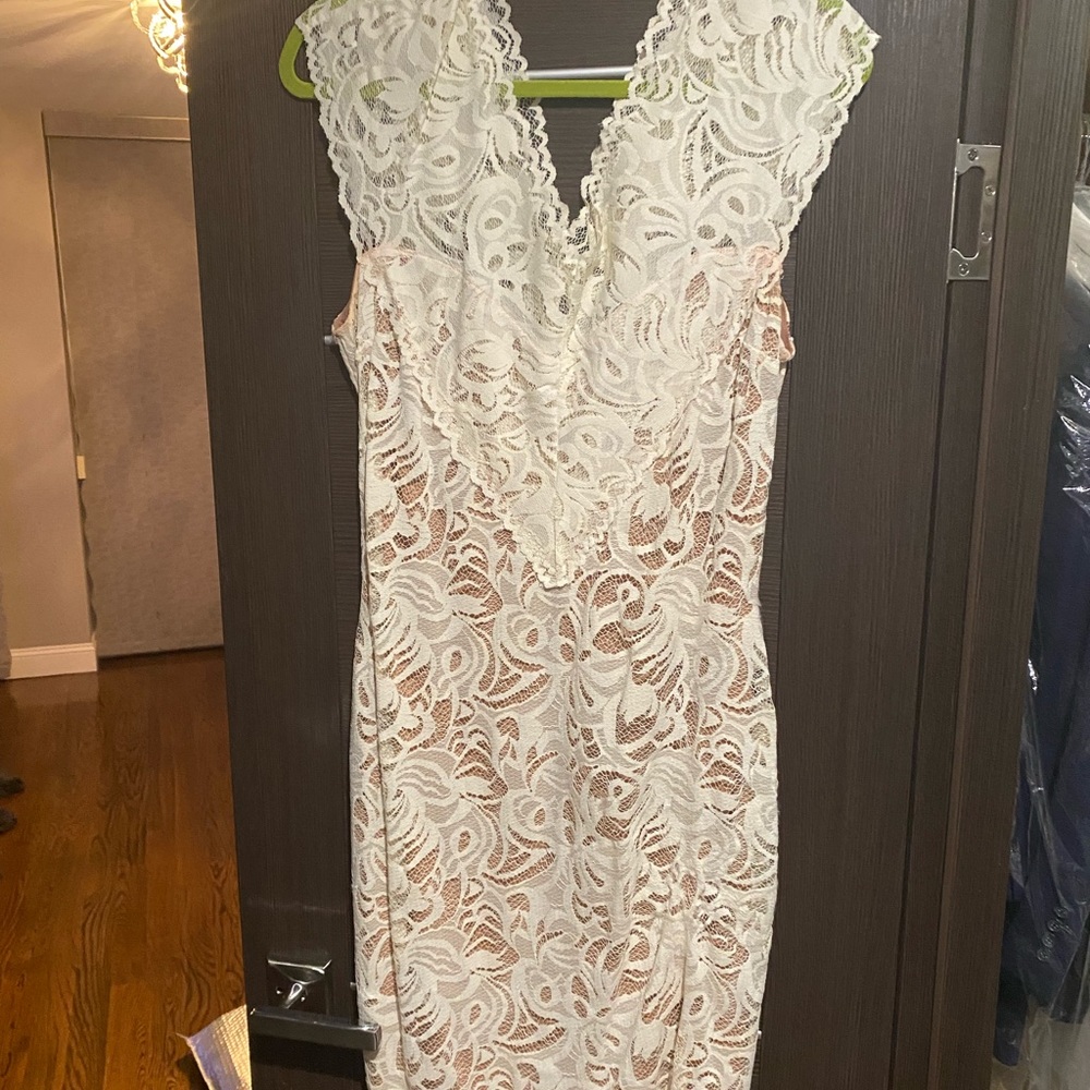 H&M lace dress. Knee length
